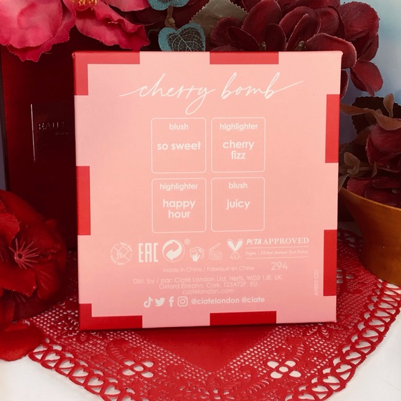 Ciate London Cherry Bomb Blush and Highlighter Palette Light Medium 16g *BNIB - Picture 14 of 16